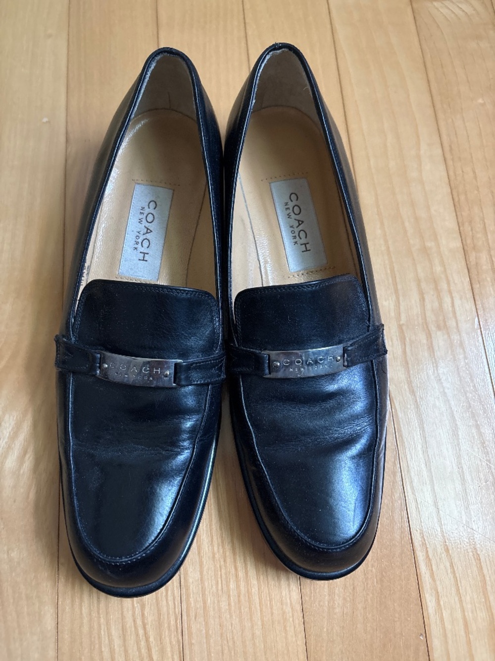 Coach loafers, size 6.